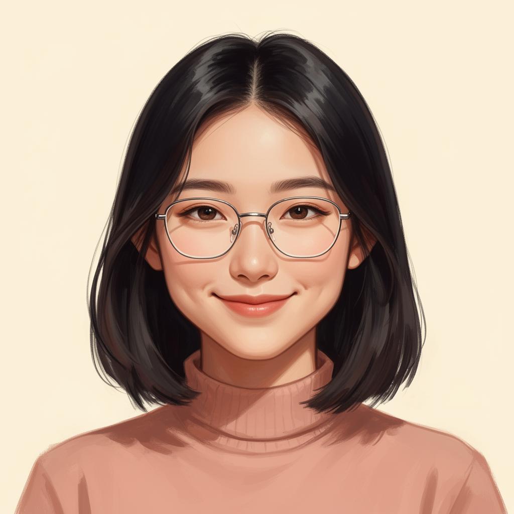 Molly · Wire glasses