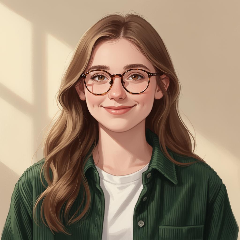 Molly · Round glasses